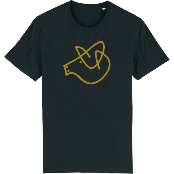 Piggs Standard T-Shirt Black Thumbnail