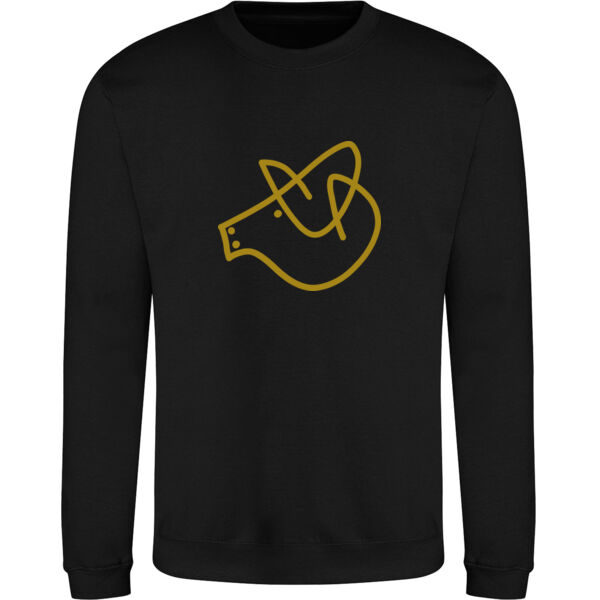 Piggs Sweatshirt Black Thumbnail