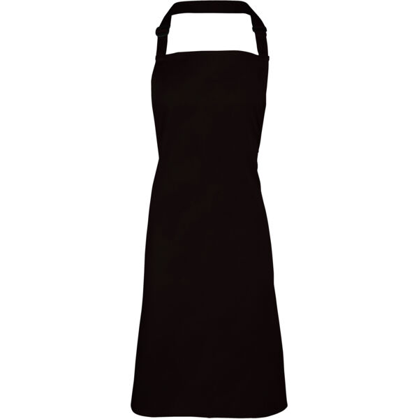 Piggs Text Apron Black and Gold Thumbnail